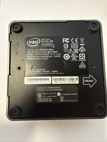 Intel nuc nuc7i3bnh - intel, mini