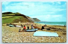 POSTCARD CHARMOUTH THE BEACH -