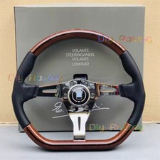 Car wooden steering wheel - car,