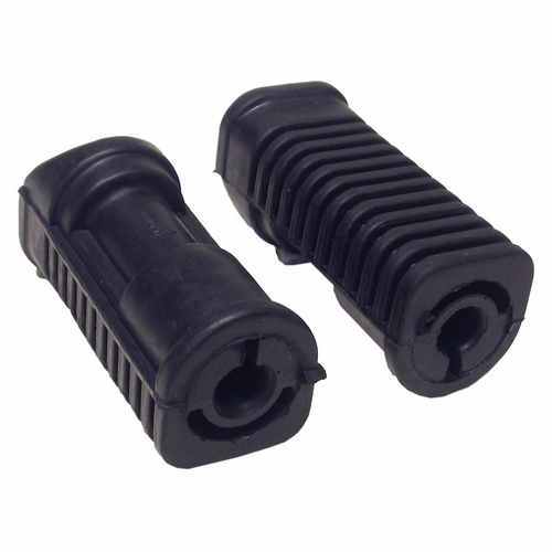Footrest rubber fits - (pair),