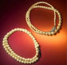 Pearl Necklaces Set Of 2