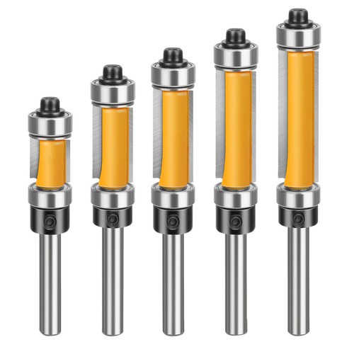 Router bits top bottom bearing - router,