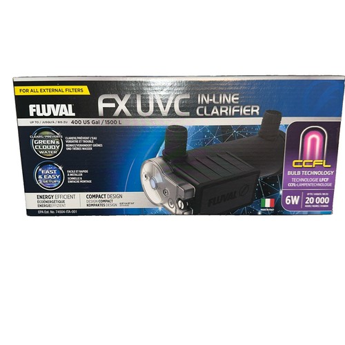 Fluval uvc watt in line - uvc, 6-watt