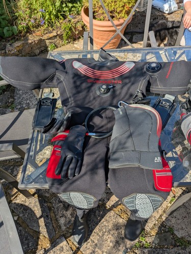 Divemaster scuba drysuit - scuba, +