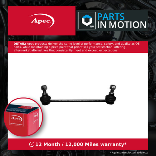 Anti roll bar link - bar, fits