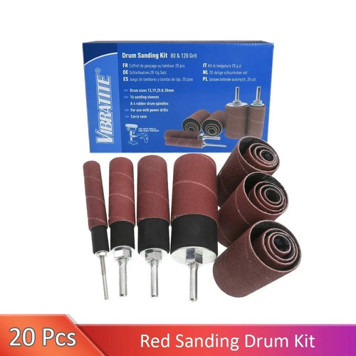 Drum sanding kit pcs - drum, kit,20