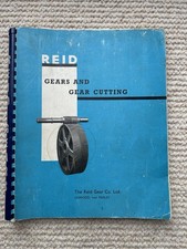 Reid Gears And Cutting Manual