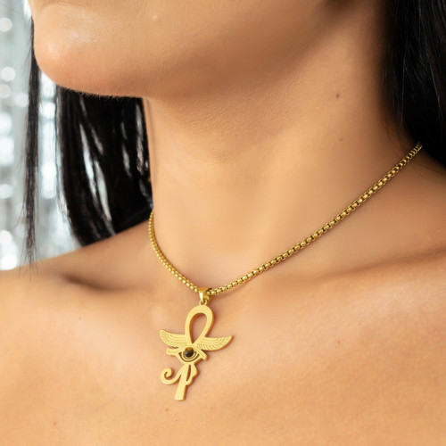Egyptian ankh cross key - egyptian, of