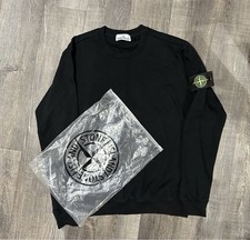 Stone Island Black Jumper Size