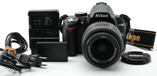 Nikon d3000 slr - camera, body