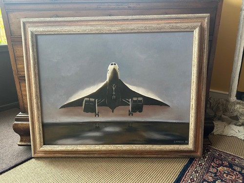 Original concorde painting - original,