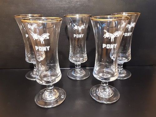 Set pony glasses - a, x5