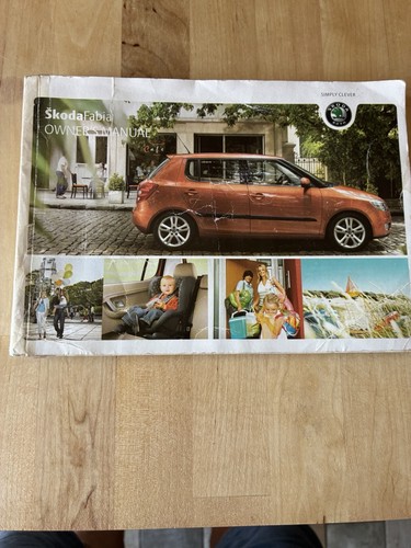 Skoda fabia owners handbook - skoda,