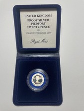 1982 UK Silver Proof Piedfort