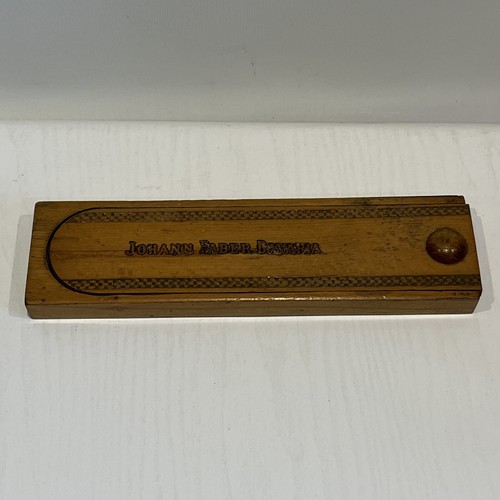 Vintage wooden pencil case - vintage,