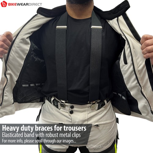 Motorcycle trousers braces - trousers,