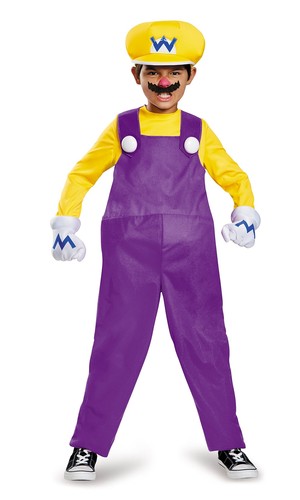 Wario costume outfit jumpsuit - costume,