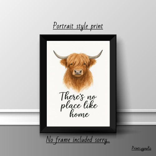 Highland cow home quote - highland,
