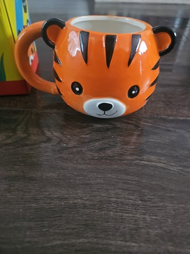 Tiger ceramic head - mug,