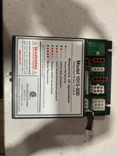Integrated boiler control unit - boiler,