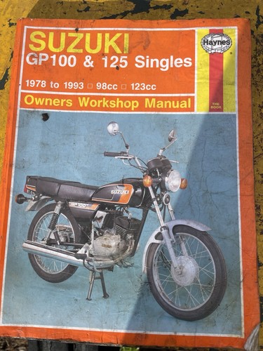 Suzuki gp100 gp125 haynes - suzuki,