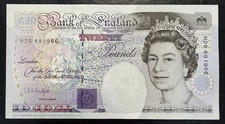 Old twenty pound note - old,