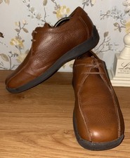 Kickers Tan Brown Leather Lace