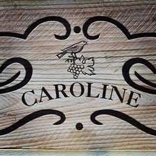 Caroline french wooden - french, wine