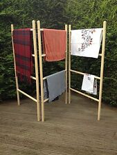 WOODEN AIRER- three panel