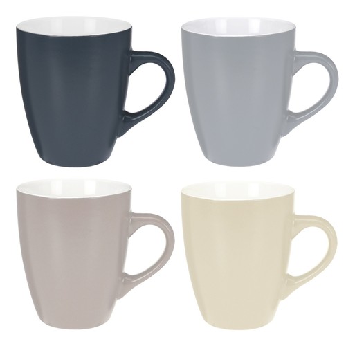 Coffee mugs coloured porcelain - coloured,