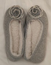 Womens Shearling Slippers Size 3 UK 36 EU Indoor Home Slip On  Warm Fluffy Shoes