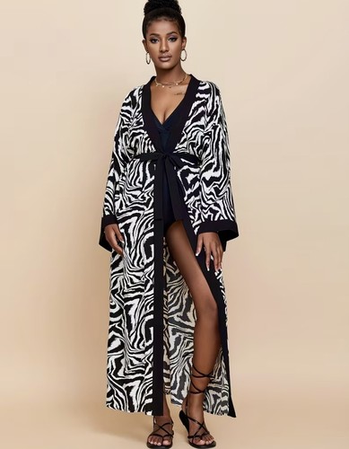 New long viscose - long, black