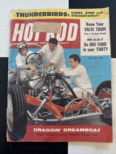 July 1956 hot - rod, magazine
