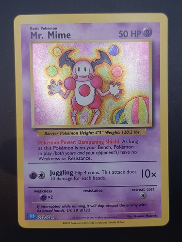 Pokemon mime 013 034 clb - mime,