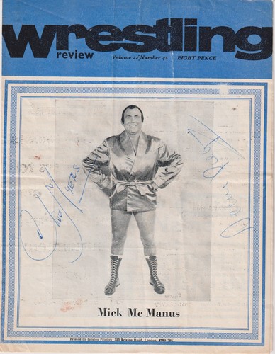 Wrestling review vol - wrestling,