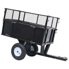 Tipping Trailer for Lawn Mower