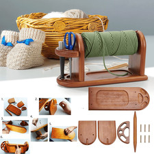 Wooden Yarn Holder Rotatable
