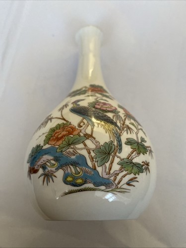 Wedgwood kutani crane bone - kutani,
