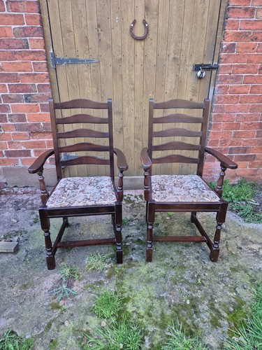 Pair ladderback old - ladderback, charm"