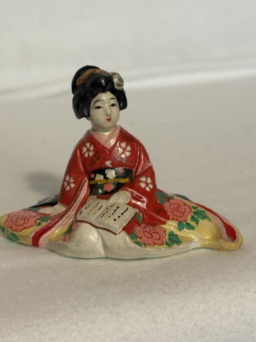 Antique japanese clay shunga - japanese,