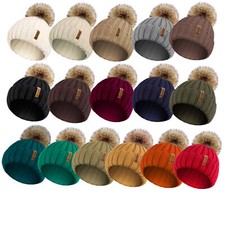 LADIES WOMENS WINTER KNITTED