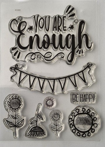 Woodware stamp enough designer - enough,