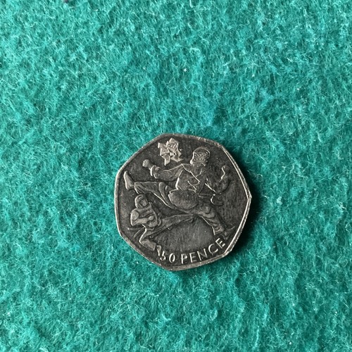 2011 50p olympic taekwondo - 50p,