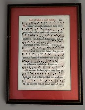 Antique antiphonal music - antique,