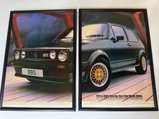 FRAMED Original 1980's MK1 VW