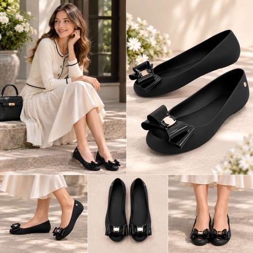 Womens flat jelly - flat,