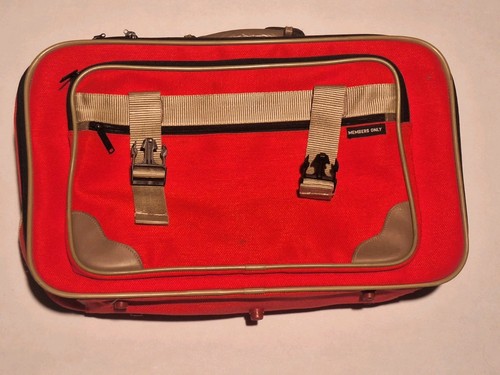 Members only red canvas - members,