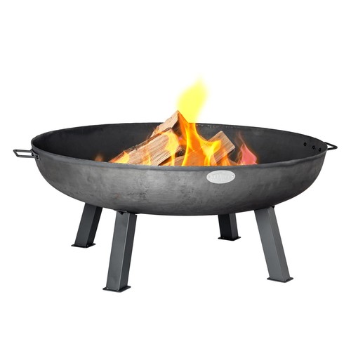 Cast iron garden fire pit - iron,