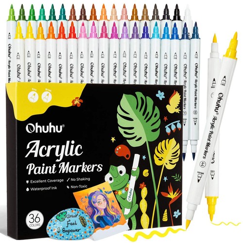 Ohuhu acrylic paint markers - ohuhu,