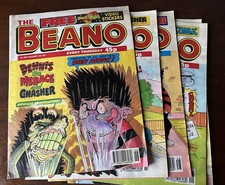 5 Vintage Beano Comics 1997